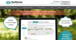 Desktop Screenshot of neowatcher.com